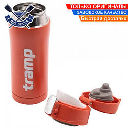 Сталевий термос похідний Трамп 350 мл термос із нержавіючої сталі кнопкова кришка склянка термос для чаю дорожні термоси та кружки