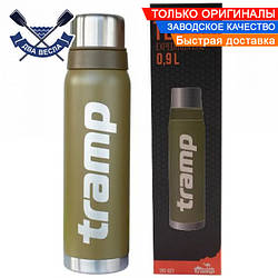 Армейський термос похідний Трамп 900 мл Tramp Expedition Line склянка термос для чаю кави термос із нержавіючої сталі Колір Олива