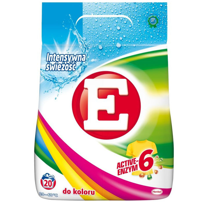 Пральний порошок "Е" Color 20 прань 1,3 кг