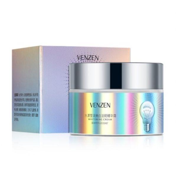 Відбілюючий крем для обличчя VENZEN Whitening Cream c екстрактом журавлини 30 грам