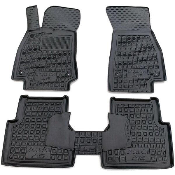 Резинові килимки в салон Audi A6 (C8) 2018-, фото 1