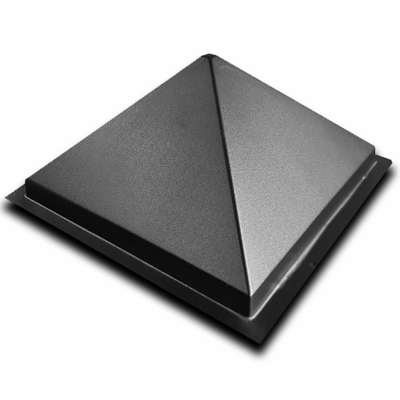 Форма для кришки 400х400х200 мм на стовп паркану; форми для лиття бетонних кришок на паркан