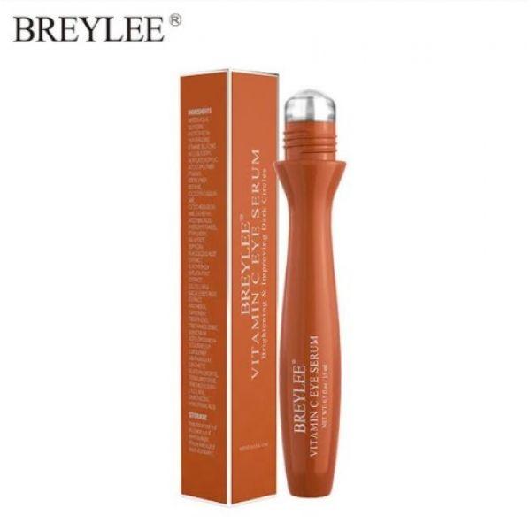 Освітлююча сироватка-ролер для шкіри навколо очей Breylee Vitamin C Eye Serum з вітаміном C і екстрактом 7