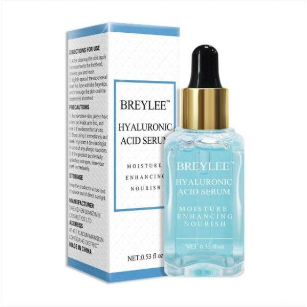 Есенція для особи BREYLEE Hyaluronic Acid Essential 100% гіалуронова кислота 15 мл
