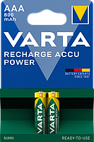 Аккумулятор AAA Ni-MH 800 мАh 1.2V VARTA RECHARGEABLE ACCU POWER BLI2