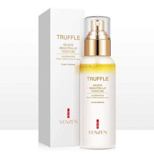 Відновлюючий спрей для обличчя VENZEN TRUFFLE RELIEVE BRIGHTEN UP MOISTURE White Trufile Essential Oil Liquid з