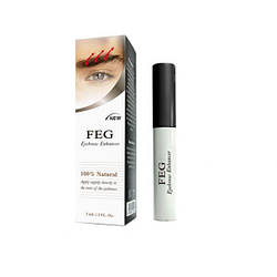 Препарат-сироватка для росту брів FEG 100% Оригінал Natural Eyebrow Enhancer 3 мл