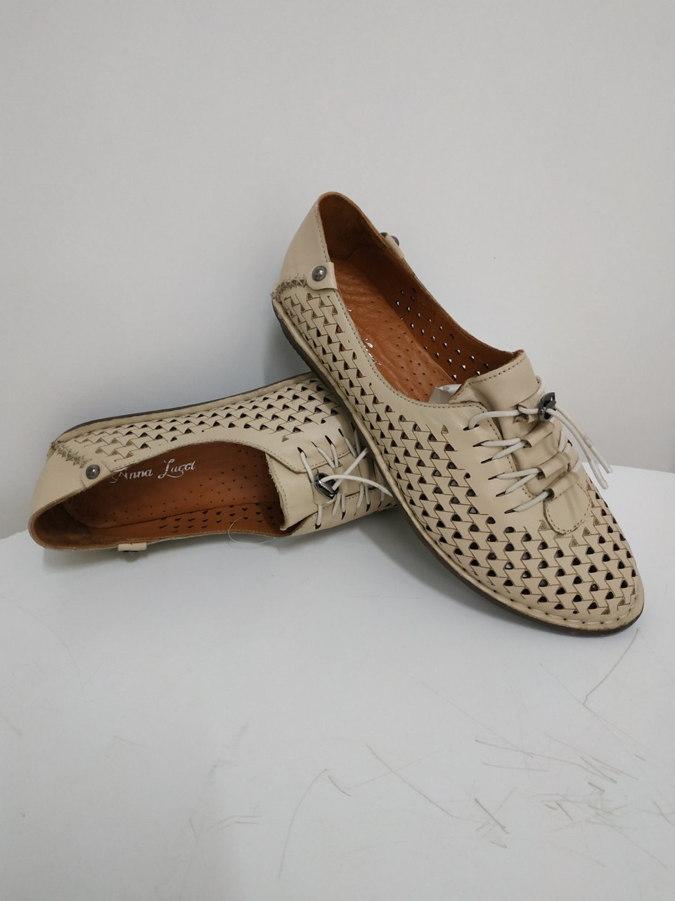 Балетки летние кожаные AnnaLucci 42 (ID#1627543272), цена: 1195 ...