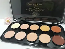 Палітра кремових коректорів Anastasia Beverly Hills Contour Kit (10 кольорів)   код.10