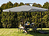 Зонт садовий 3,5м XXL Malatec з нахилом (Польща), фото 8