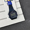 Класичний металевий годинник Casio A168 Illuminator Black Касіо чорний, фото 9