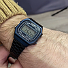 Класичний металевий годинник Casio A168 Illuminator Black Касіо чорний, фото 4