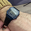 Класичний металевий годинник Casio A168 Illuminator Black Касіо чорний, фото 5
