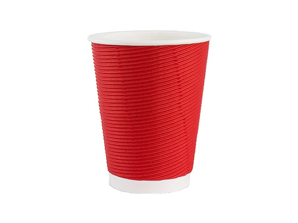 Купить Стакан одноразовый бумажный гофра для горячих напитков 175/180мл ...