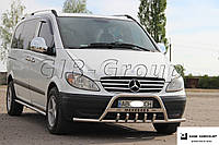 Защита переднего бампера - Кенгурятник Mercedes - Benz Vito (04-09)