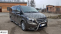 Защита переднего бампера - Кенгурятник Mercedes - Benz Vito (14+)