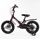 Дитячий велосипед Corso Magnesium MG-01025 діаметр коліс 14", МАГНІЯ РАМА, ЛІТІ ДИСКІ ТОРМОЗА, фото 2