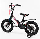 Дитячий велосипед Corso Magnesium MG-01025 діаметр коліс 14", МАГНІЯ РАМА, ЛІТІ ДИСКІ ТОРМОЗА, фото 3