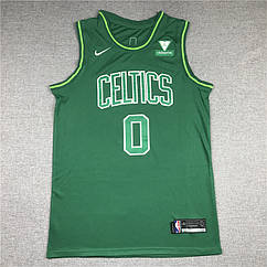 Зелена баскетбольна майка Тейтум 0 Бостон Селтикс Boston Celtics Tatum