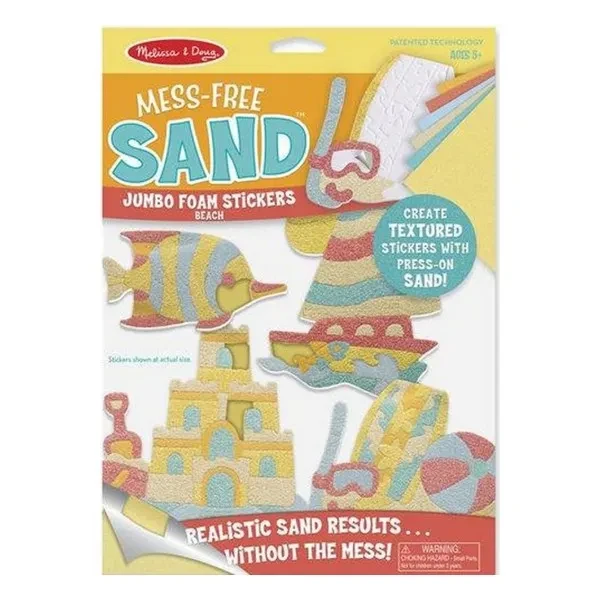 Набір наклейок Melissa&Doug MD30042 Пляж блискучі