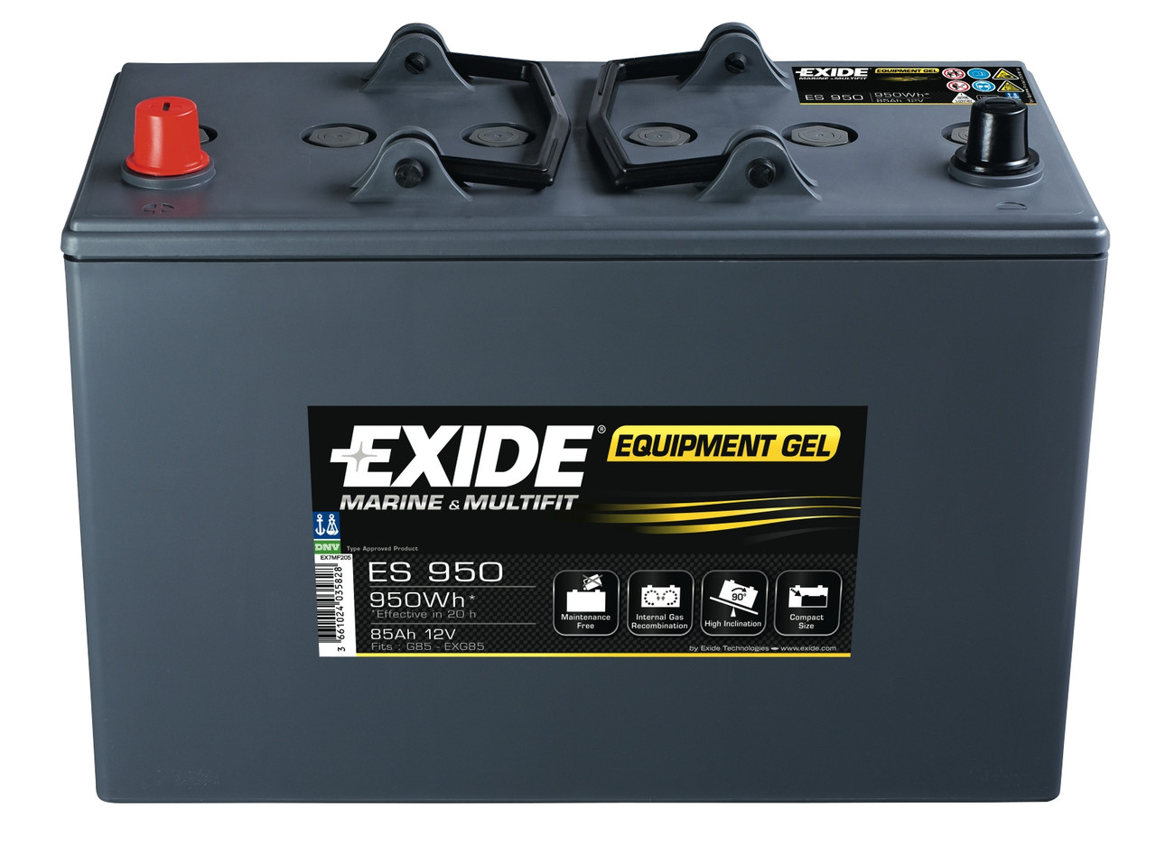 Гелевий акумулятор Exide Equipment Gel ES 900 (80А / ч)