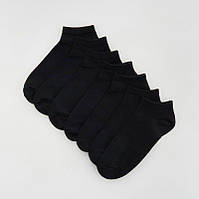 Мужские базовые носки SuperSox короткие Черные, 5 пар/41-45р.