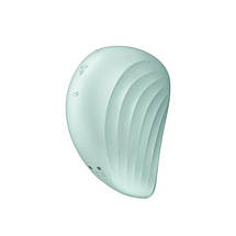 Вакуумний кліторальний стимулятор Satisfyer Pearl Diver Mint, фото 5