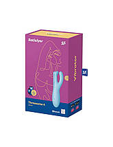 Кліторальний вібратор Satisfyer Threesome 4 Blue, фото 5