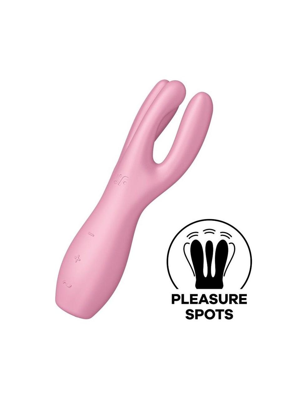 Вібратор Satisfyer Threesome 3 Pink