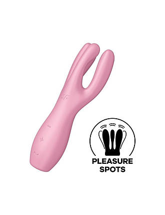 Вібратор Satisfyer Threesome 3 Pink, фото 1
