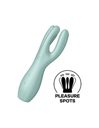 Вібратор Satisfyer Threesome 3 Mint, фото 1