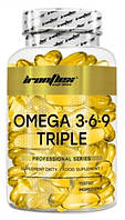 Жирные кислоты OMEGA Ironflex Omega 3-6-9 Triple 180 капсул