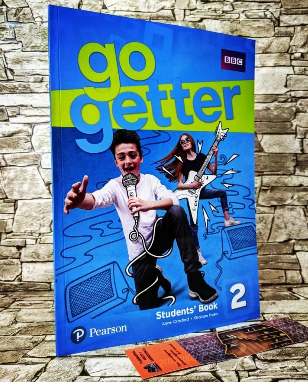 Книга "GoGetter 2 student's Book" Pearson Англійська для підлітків