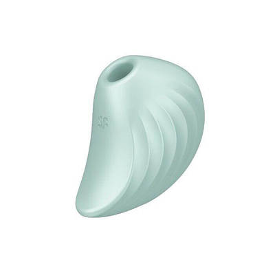 Вакуумний кліторальний симулятор з вібрацією Satisfyer Pearl Diver Mint