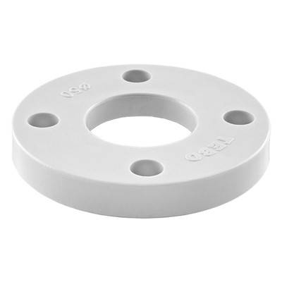 Фланець пластиковий (ABS) Ø75 PN10/cталь Ду 65 Tebo бiлий 2/30, фото 1
