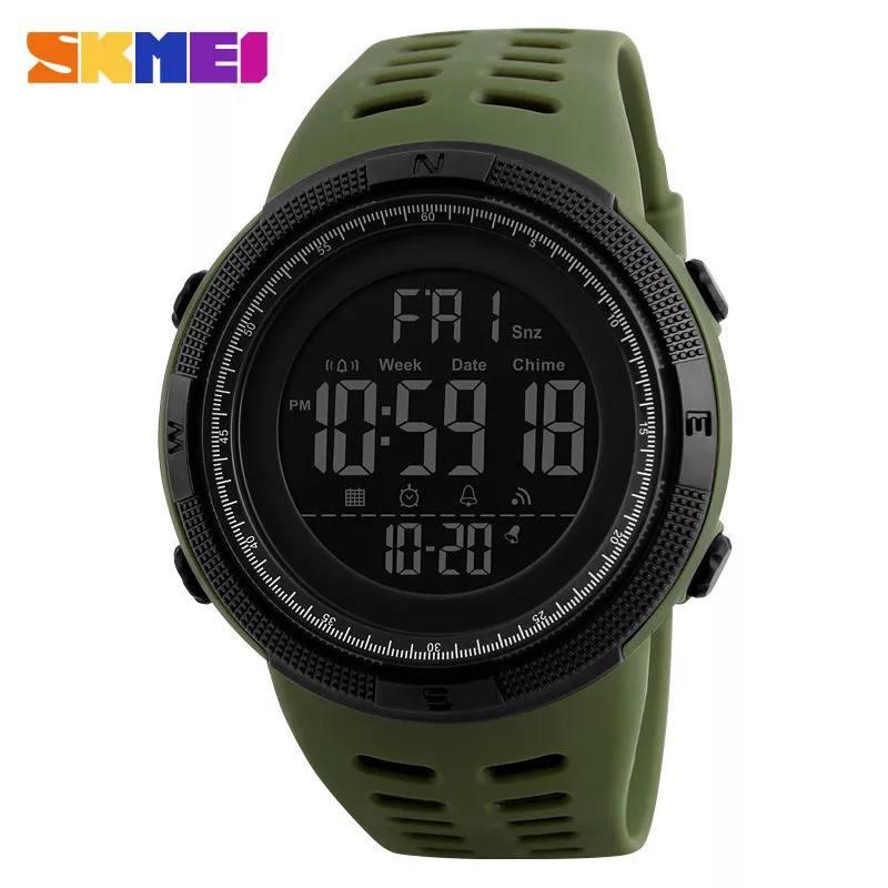 Годинник Skmei 1251 з таймером зворотного відліку (Green)