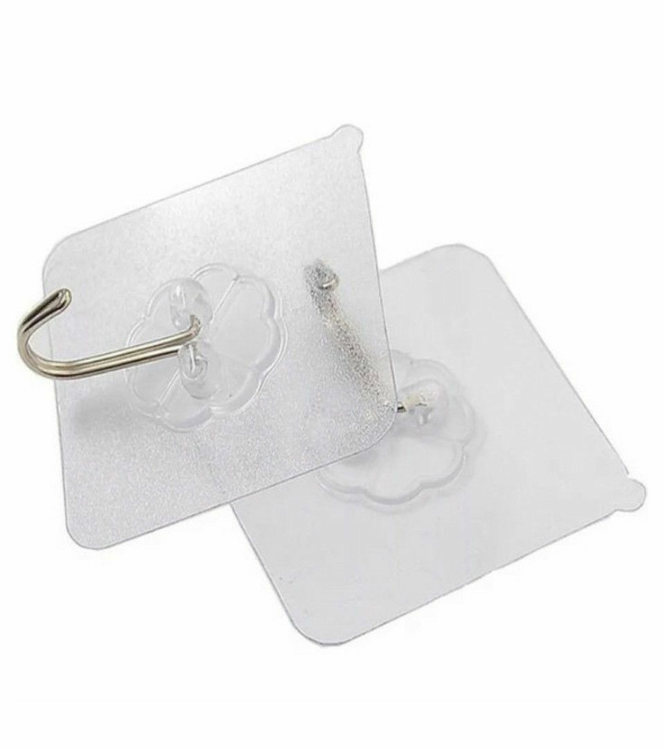 Крючки Самоклеющиеся Прозрачные (10шт) — Купить Недорого на Bigl.ua ...