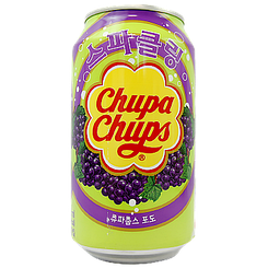 Напій газований виноград Чупа Чупс Chupa Chups 345ml 24шт/ящ (Код: 00-00012126)