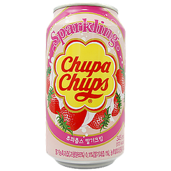 Напій газований полуниця Чупа Чупс Chupa Chups 345ml 24шт/ящ (Код: 00-00012124)