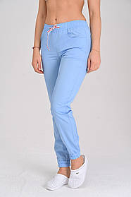 Медичні штани Парма Небесний (манжет)