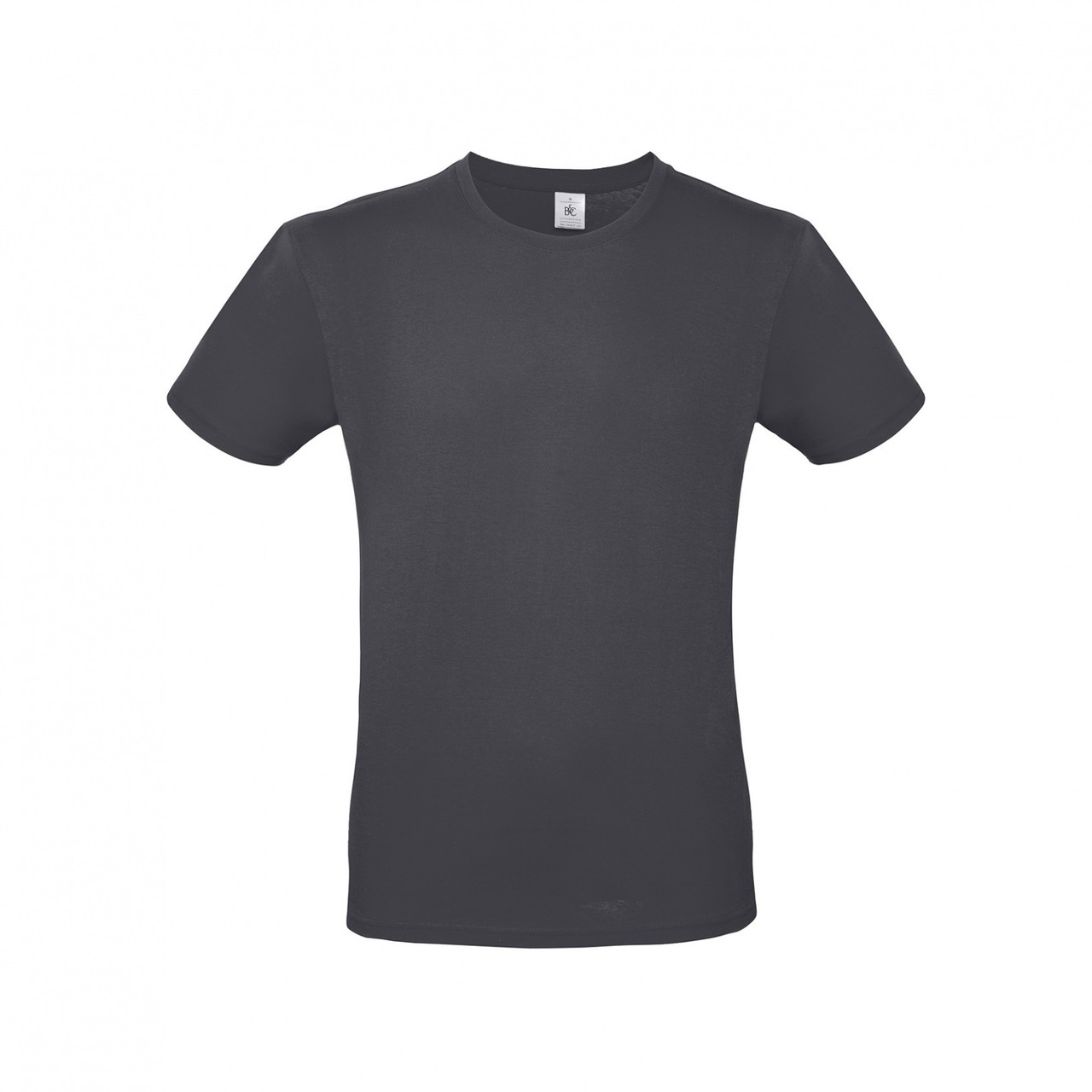 Чоловіча футболка темно-сіра B&C #E150