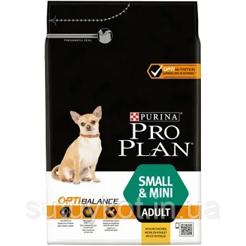 PRO PLAN про план корм для собак дрібних порід з куркою, 700 гр