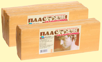 Пластилін скульптурний тілесний "Гамма", 800 г