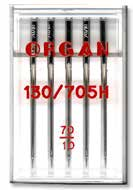 Голки швейні ORGAN (Японія) UNIVERSAL №70/10 для побутових швейних машин.