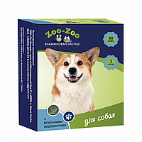 Вітамінізовані ласощі для собак Zоо-Zоо морські водорості 90 табл