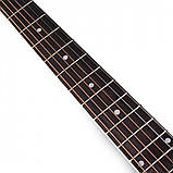 Електроакустична гітара Alfabeto AG110EQ (Sunburst) + чохол, фото 3