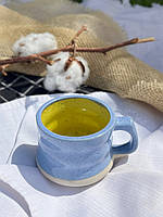 Чашка 200 мл., «Denim жовтий»