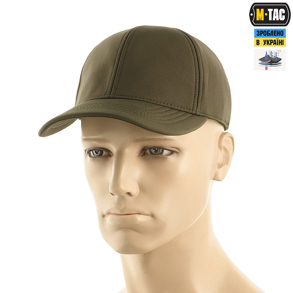 Бейсболка Soft Shell Cold Weather Olive S/M