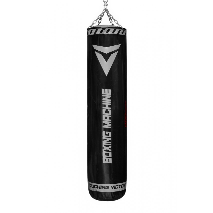 🔥 Боксерський мішок V'Noks Boxing Machine Black 120 см 40-50 кг, чорний + ланцюга у подарунок!🎁