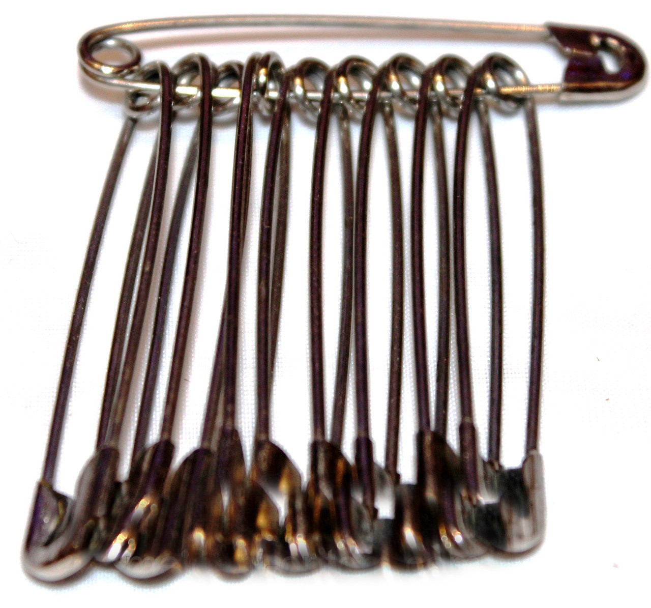 Шпильки ГАРТОВАНІ №5 (5,5 см) 10шт великі шпильки (Англійська) (5971), фото 1